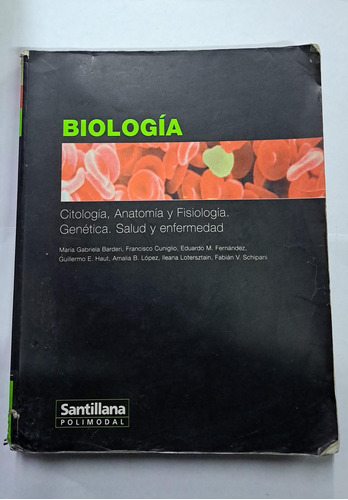 Biologia-maría Barderi-ed:santillana-libreria Merlin