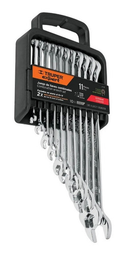 Imagen 1 de 1 de Juego Llaves Combinada Standard P 11 Pz Truper Expert 15780