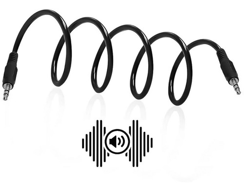 Imagen 4 de 10 de Cable Auxiliar De Audio Estéreo Macho A Macho 1 Metro - Otec
