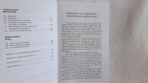 Imagen 4 de 6 de La Quinta Disciplina Peter Senge Granica