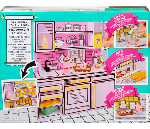 Juego De Cocina Mini Mga Miniverse Con Luz Uv 8
