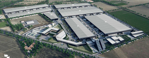3,734m2 De Nave Industrial Dentro De Parque, Muy Cerca Del Aeropuerto Internacional De Querétaro