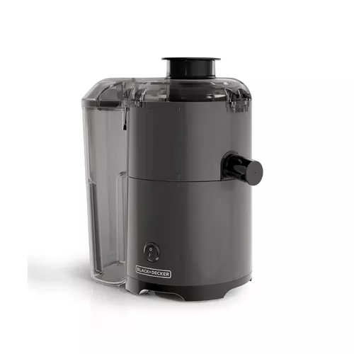  Extractor de jugo Black + Decker para frutas y hortalizas, 400  W, negro, modelo JE2200B : Hogar y Cocina