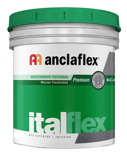 Revestimiento Texturado Fino Anclaflex 6kg Italflex