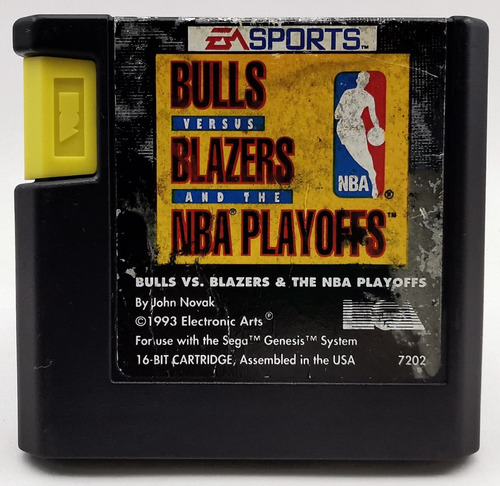 Bulls Vs Blazers & The Nba Playoffs Sega Genesis R G Gallery