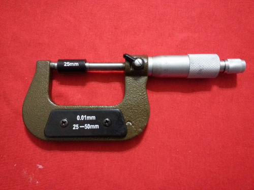 Micrometro Mecanico Exterior 25-50 Mm 