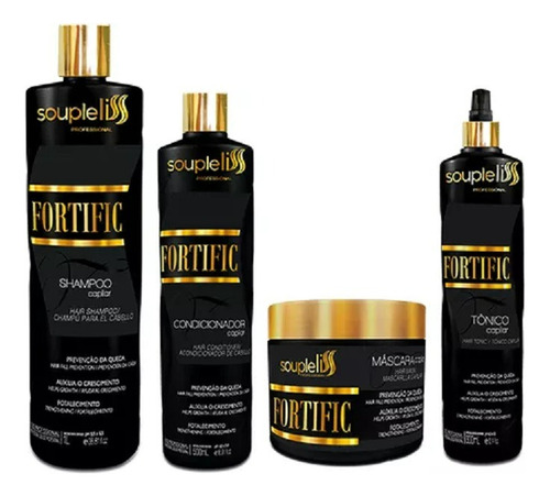 Shampoo Antiqueda E Crescimento Fortific Soupleliss 1l