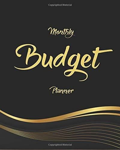 Planificador De Presupuesto Mensual Diseño De Oro Organizad