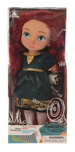 Disney Store Animators Merida Muñeca 40 Cm Colección 2019