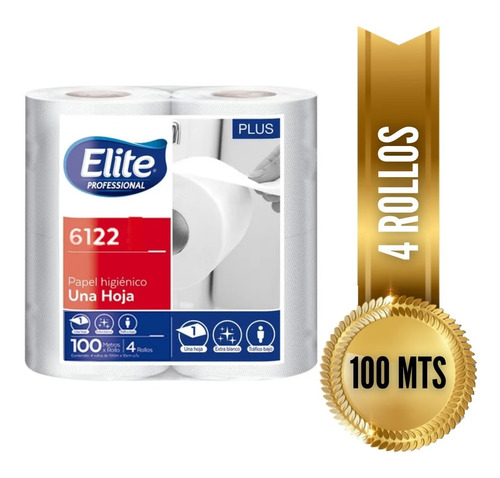 Papel Higienico Elite 6122- 100 Metros- 