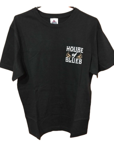 Remera Negra House Of Blues Médium Estados Unidos