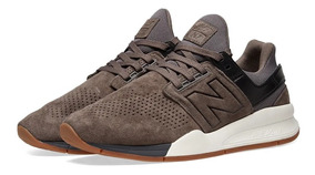 new balance 993 marrom couro