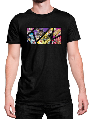 Camiseta Joho Bizarre Adventure Personagens