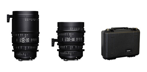 Sigma 18-35mm And 50-100mm Lentees With Case (pl, Meters)