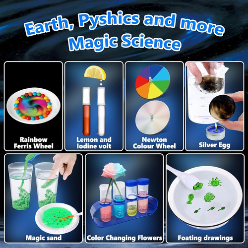 Juego Científico Para Niños Más De 250 Experimentos , Inglés