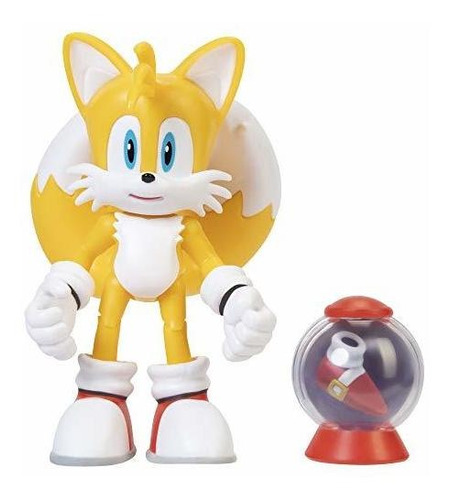  4 Modern Tails Action Figure With Fast Shoe Item Box A...