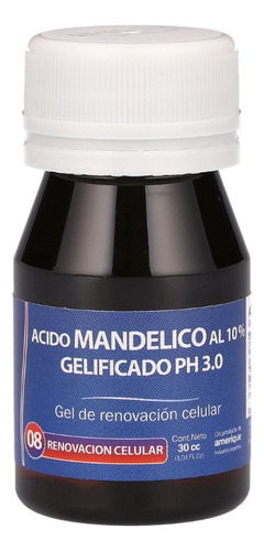 Acido Mandelico Al 10% Gelificado Peeling Facial Tipo De Piel Todo Tipo De Piel