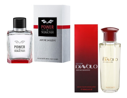 Perfume Antonio Banderas Power Of Seduction + Diavolo Hombre