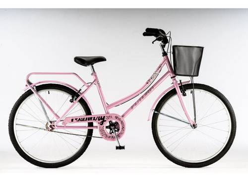 Bicicleta Futura 3577 Country Dama Rod 26 Rosa Palo