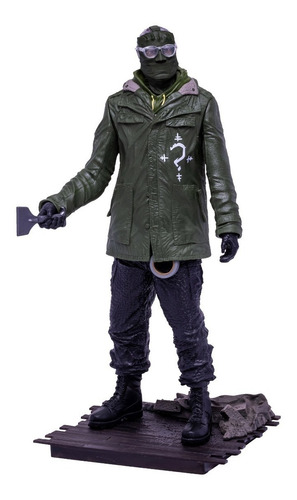 Estatua The Riddler The Batman 2022 Dc Multiverse Mcfarlane