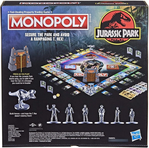 Imagen 7 de 7 de Jurassic Park Monopolio
