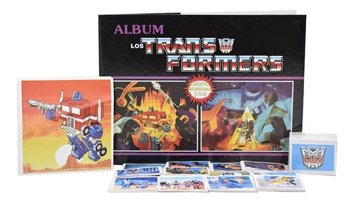 Álbum Los Transformers Serie En Tapa Dura