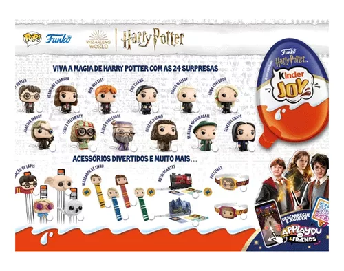 Kinder Joy Funko Harry Potter Importado 20g