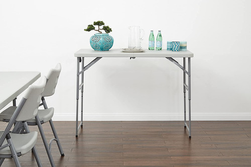 Mesa Cuadrada De Resina Multiuso Office Star Work Smart 36 X