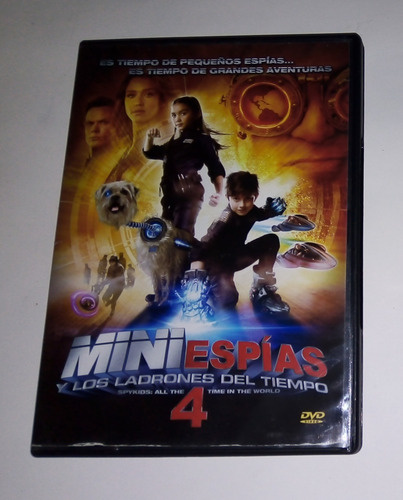 Spy Kids 1,2y3 + Mini Espías 4 - 4dvds Español Latino (Usado)