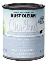 Comprar Rust-Oleum Pintura Tizada para muebles Chalked Pintura a la tiza Azul Amanecer Mate Mate Unidad 887 mL 1