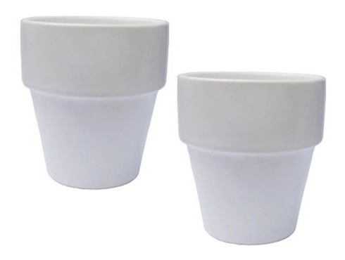 Imagen 2 de 6 de Maceta Sublimable Polimero X12 Unidades