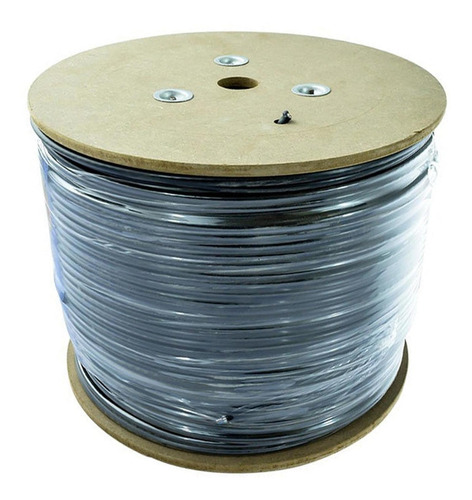 Cable Uso Rudo St 3x10 Negro 100% Cobre 600v Nom 500m Cdc