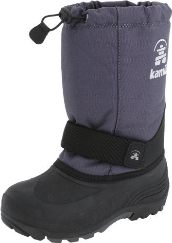 Bota Para Nieve Kamik Niño Pequeño Talla: 1 M Us Negro