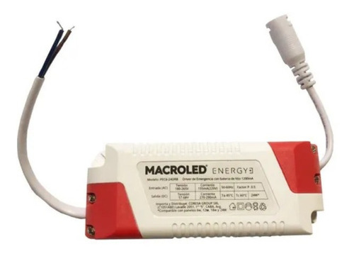 Imagen 1 de 4 de Kit Emergencia Driver Universal Para Panel Led Autonomia 2hs