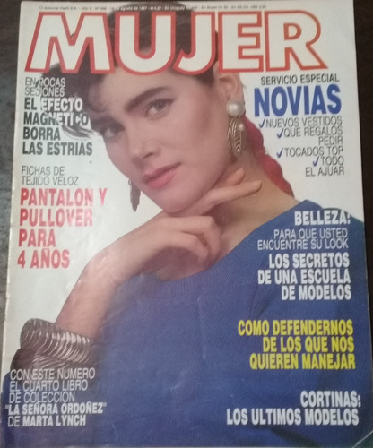 Revista     Mujer  Nº 308 Del 18 De Agosto De 1987