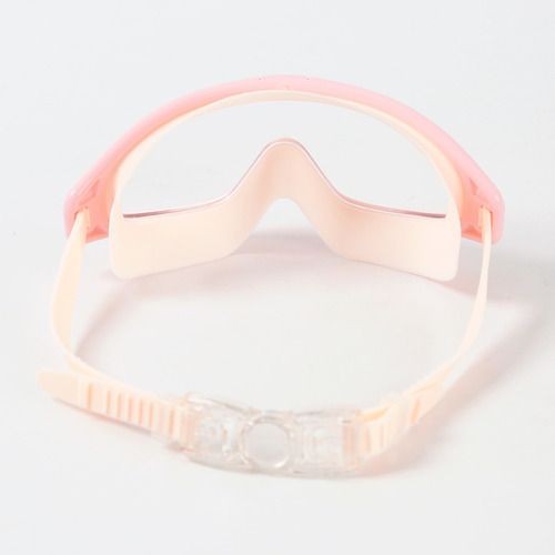 Óculos Natação Esporte Aquático Vedação Não Entra Água Olhos Cor Rosa