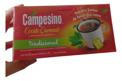 Cocido Quemado Tradicional-paraguayo-10paquetesde25saquitos