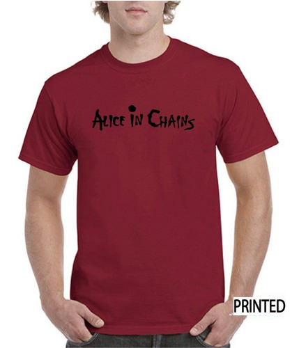 Polera Hombre Estampado Alice In Chains 2