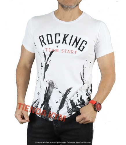 Polera Hombre Slim Fit Modelo 4