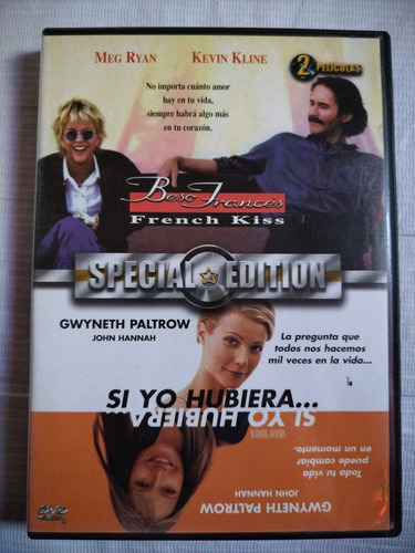 Si Yo Hubiera Y Beso Francés Doble Película Dvd Original (Usado)