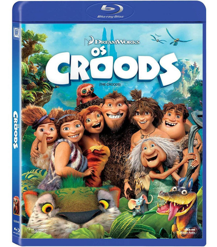 Los Croods - Blu-ray - Nicolas Cage - Emma Stone