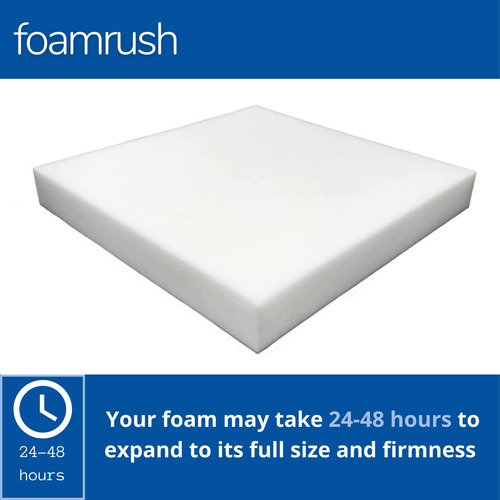 Foamrush Tapiceria Cojin Silla Espuma Alta Densidad (forma X