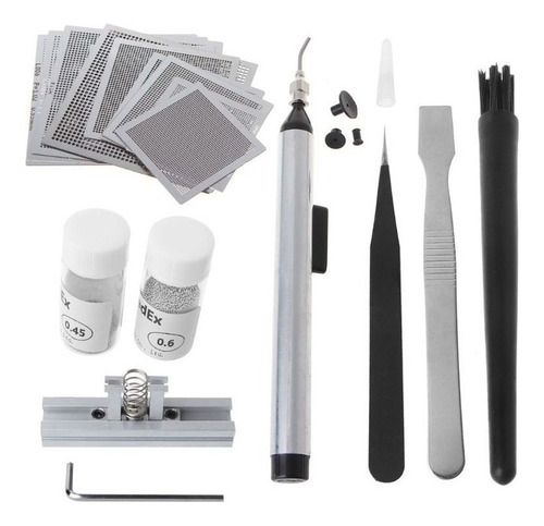 1 Set Bga Reballing Stencils Soldering Paste Station 2024