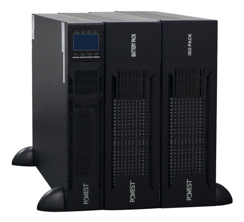 Ups Online Bifásica 10kva Powest Titan Rack