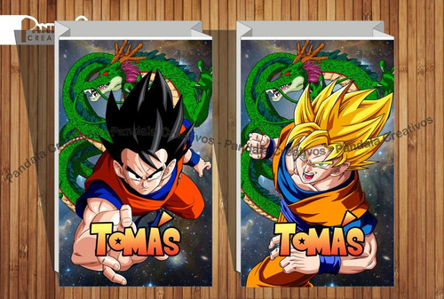 Bolsitas Para Sorpresitas Dragon Ball Z X10