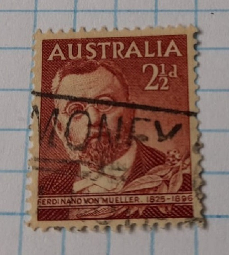 Sello Postal Australia - 1948 Ferdinand Von Mueller