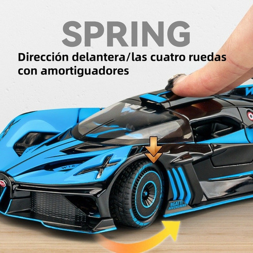 1:24 Modelo De Simulación De Bugatti Flaming Meteor