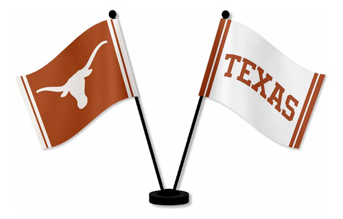 Banderas De Escritorio Y Mesa De Texas Longhorns