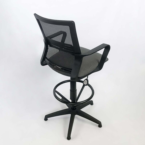 Imagen 2 de 5 de Silla Cajera Indar Link Apoyo Lumbar Ergonomica Neumatica