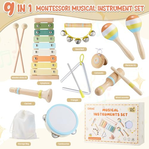 Instrumentos Musicales Para Bebés Juguetes Musicales Montess
